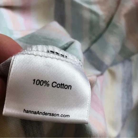 Hanna Andersson Rainbow Tiered Tank Dress Girls Size 12 - Picture 9 of 9